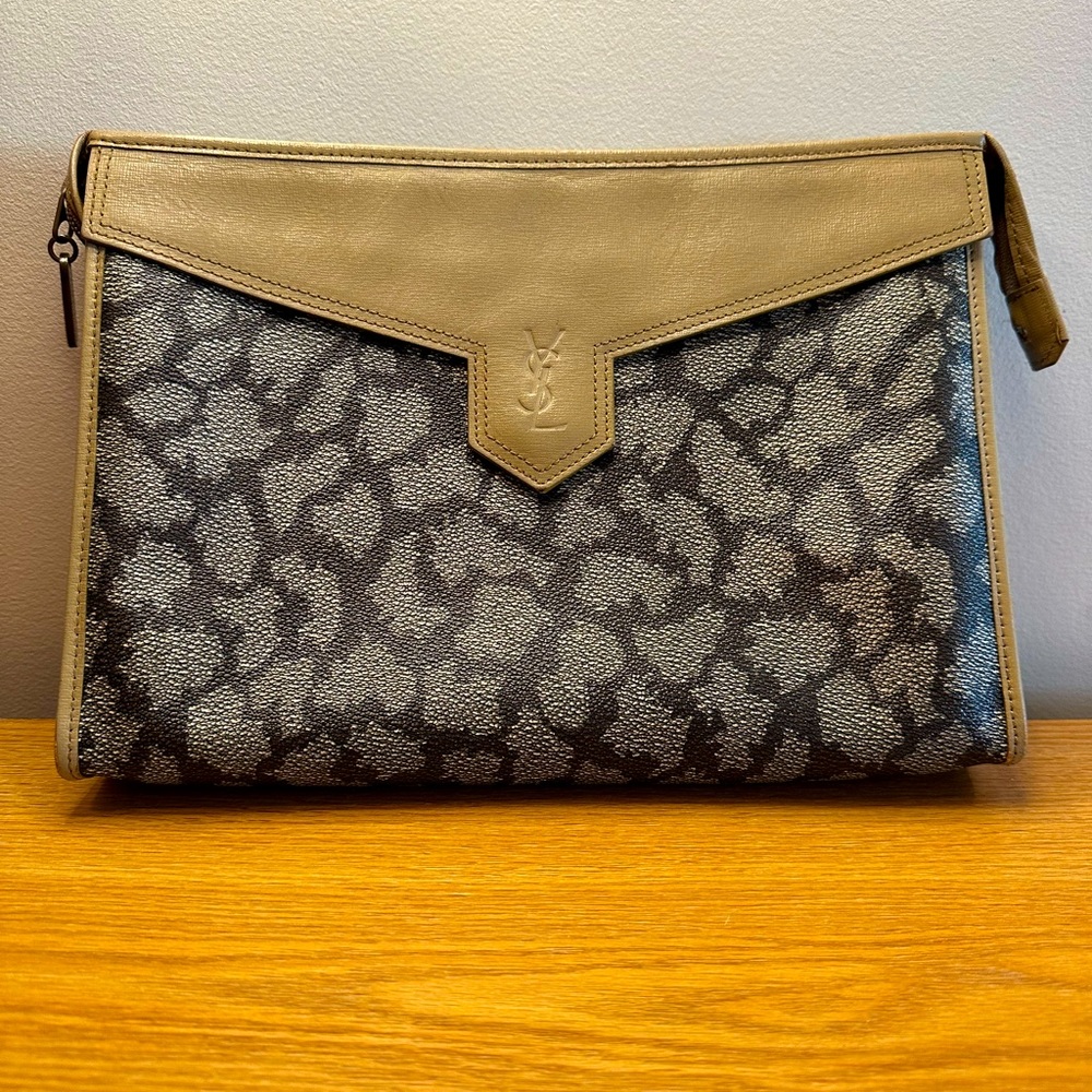 Vintage Yves Saint Laurent clutch